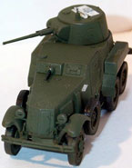 Модель БА-10М из состава 4 танковой бригады 16-ой армии. Начало ноября 1941 года. (С.Новожилов)