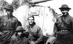 Экипаж бронеавтомобиля БА-10 П.Ф. Мороза (крайний справа). 9-я мотоброневая бригада, июль 1939 года. В бою 3 июля он уничтожил японский грузовик с пехотой и под огнем противника спас экипаж подбитого броневика политрука роты Насырина.