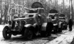 БА-10М из состава 5 полицейской танковой дивизии СС. Польша, местечко Понятово, начало 1944 года.