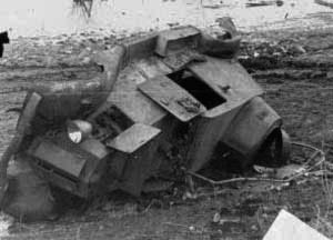 Уничтоженный БА-20. Лето 1941 г.