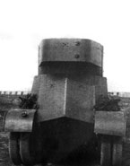 Бронеавтомобиль БА-6. Вид сзади. ЛБТКУКС им.Бубнова, лето 1936 года.