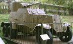 Бронеавтомобиль БА-6 в Центральном музее вооружённных сил (ЦМВС) в г.Москве.
