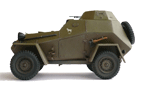 Модель бронеавтомобиля БА-64Б (А. Исаков).