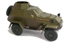 Модель бронеавтомобиля БА-64Б (А. Исаков).