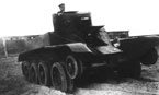 Танк БТ-2-ИС на испытаниях. Лето 1935 г.