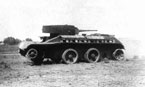Танк БТ-5-ИС с "повреждённой" ходовой частью. Май 1937 г.