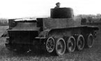 Ходовые испытания танка БТ-2-ИС. Лето 1935 года.