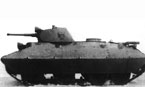 Танк БТ-СВ-2 "Черепаха" на испытаниях. НИБТ полигон, 1938 г.
