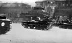 7 ноября 1941 г. Танки с парада сразу же отправляются на фронт
