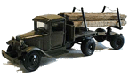 Модель тягача на шасси ГАЗ-АА