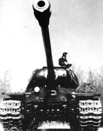 ИС-2 предположительно из состава 4 тяжёлого танкового полка Войска Польского. 1948-1949 гг.