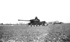 Три польских ИС-2 из 4-ого отдельного тяжёлого танкового полка. Март 1945 года. На переднем плане танк с тактическим номером «420» командира 2-ого полка капитана Ивана Павленко.