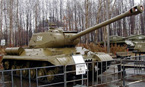 Тяжёлый танк ИС-2М из экспозиции Музея Великой Отечественной войны на Поклонной горе, г. Москва. Передан в дар музею Минобороны России в мае 1994 г.