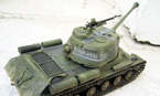 Модель тяжёлого танка ИС-2 (А.Воловик).