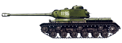 Тяжёлый танк ИС-2 из неизвестной танковой части. 2-й Белорусский фронт. Германия, март 1945 года.