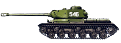 Тяжёлый танк ИС-2 неизвестной танковой части. СССР, весна 1958 года.