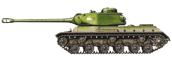Тяжёлый танк ИС-2 из состава 85-го Гвардейского тяжёлого танкового полка. Весна 1945 год.