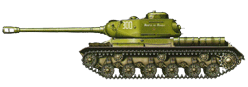 Тяжёлый танк ИС-2 из состава 57-го отдельного Гвардейского тяжёлого танкового полка, 3-й Гвардейской танковой армии. Германия, апрель 1945 года.