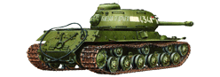 ИС-2 из состава 7-ой гвардейской тяжёлой танковой бригады. Берлин, май 1945 года.