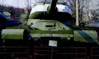 Тяжёлый танк ИС-2 экспонирующийся в музее Польской армии в г.Варшава.