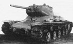 Танк КВ-13 с гусеницами и ведущими колёсами, заимствованными у танка Т-34.