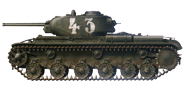 КВ-1С 6-й гвардейского танкового полка прорыва. Северо-Кавказский фронт, май 1943 года.