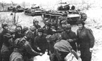 Танковые подразделения 6-го гвардейского танкового полка прорыва во время боевых действий на Кубани: уточнение боевой задачи. Северо-Кавказский фронт, май 1943 года.