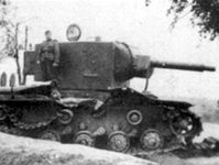 Тот самый КВ-2, остановивший на один день 6 танковую дивизию немцев под Рассенаем