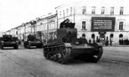ОТ-130 во время военного парада в г.Калинине. 7 ноября 1936 г.