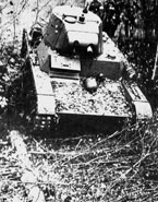 Танк ХТ-133 на осенних маневрах Киевского Особого военного округа, 1940 г.