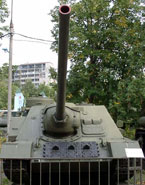 СУ-100 в экспозиции Центрального музея вооружённых сил в г.Москва.