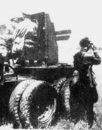 СУ-12 (на базе «Мореланда») на маневрах. Киевский военный округ, 45-й механизированный корпус, осень 1933 года.