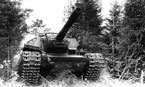 Самоходное орудие СУ-152 из состава 1539-го тяжёлого самоходно-артиллерийского полка. 2-й Прибалтийский фронт. Весна 1944 года.