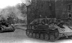 1-й Украинский фронт, СУ-76М 1238 сап подполковника Г.С. Мельникова Самоходные установки 21 А входят в н/п Нейссе (Ныса), 24 марта 1945 года. Тактический номер передней машины "1668", регистрационный - "412698".