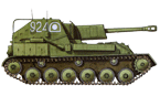 СУ-76М из состава 1219-ого самоходно-артиллерийского полка. Польша, г.Люблин, июль 1944 года. Самоходка имеет маркировку полка и тактический номер «924».