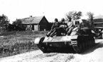 СУ-76М на Белгородском направлении. Курская битва, июль 1943 г.