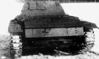Опытная СУ-76И. Кормовые люки закрыты. Район Свердловска, март 1943 г.