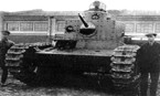 Танк Т-12 на испытаниях под Харьковом. Июнь 1930 г.