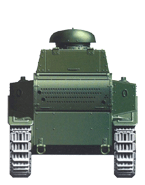Т-18 перевооружённый 45-мм орудием (вид сзади).