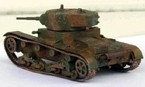 Модель T-26 обр. 1933 г. Испания. 1937 г. Танк республиканцев.