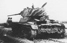 Танки Т-26 имеющие "зеброобразный" камуфляж из полос коричневого и жёлтого цветов. Западный фронт. Июнь - июль 1941 г.
