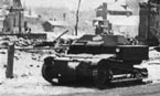 Танкетка Т-27 из состава 123-й стрелковой дивизии, подорвавшаяся на мине. Тейриоки, 5 декабря 1939 года