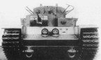 Т-35 второго выпуска (вид спереди)