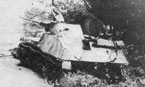 Танк Т-30, подбитый на Карельском перешейке, 1941 год.