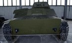 Т-40С в экспозиции Военно-исторического музея бронетанкового вооружения и техники в п.Кубинка, Московской обл.