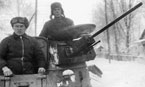 Экипаж танка Т-60 сержанта Т.Бугрова. Западный фронт, ноябрь 1941 года.