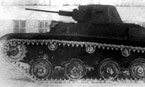 Танк Т-60 во дворе Горьковского завода в Н.Новгороде. Осень 1941 г.