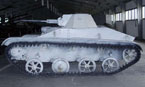 Т-60 в экспозиции Военно-исторического музея бронетанкового вооружения и техники в п.Кубинка, Московской обл.