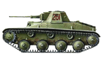 Легкий танк Т-60. 61-я отдельная танковая бригада. Ленинградский фронт.