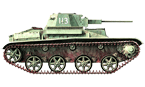 Легкий танк Т-60. Ленинградский фронт, 1942 год.